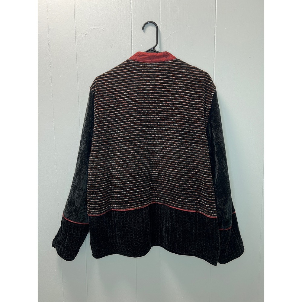 Flashback Velvet Patchwork Jacket Embroidered But… - image 8